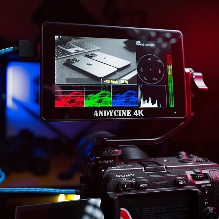 Andycine A6 Plus 5.5" Monitor - frame from my video