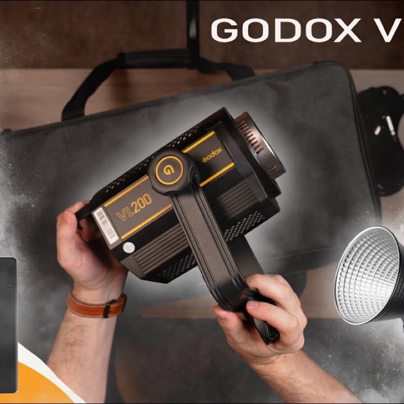 Godox VL200 - frame from my video