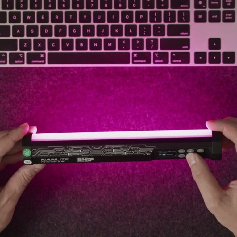 Nanlite PavoTube II 15C - frame from my video