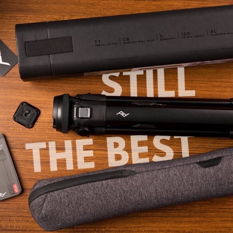 Peak Design Travel Tripod - frame from my video