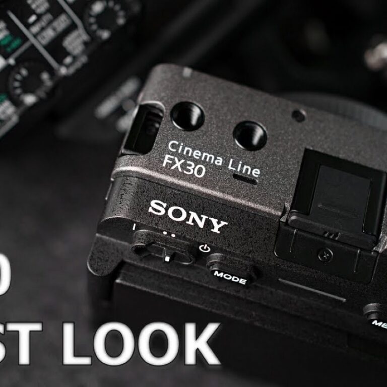 Sony FX30 - frame from my video