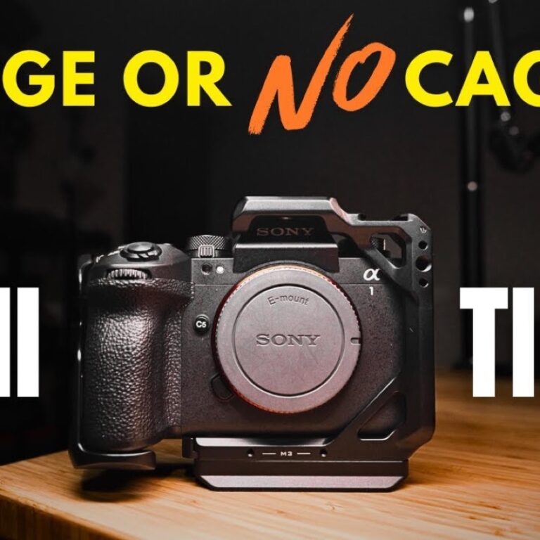 Tilta Cage for Sony A1 II - frame from my video